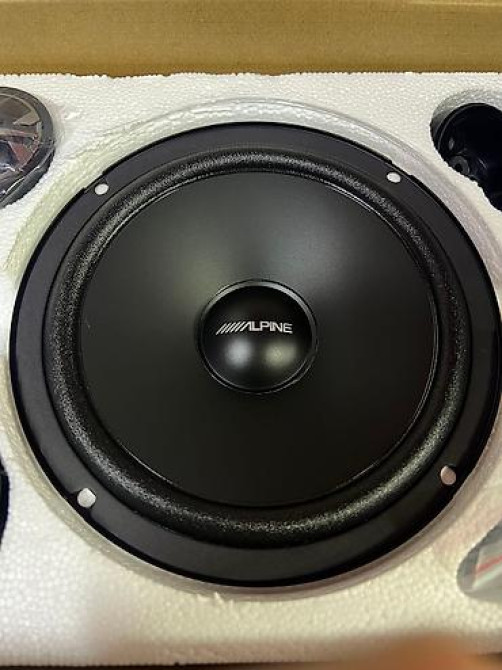 Компонентная акустика от Alpine EL-E65C В комплект входят 2 мидбаса Бишкек - изображение 2