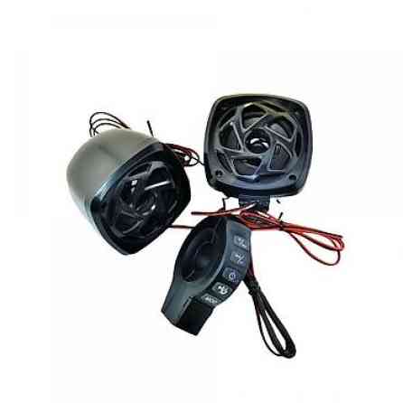 Пара мото/скутер акустических колонок с выносным пультом управления - Бишкек