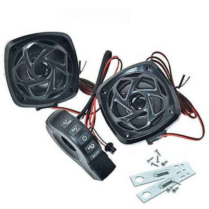 Пара мото/скутер акустических колонок с выносным пультом управления - Бишкек - изображение 4