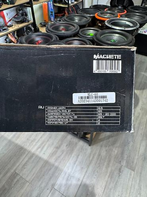 Machete акустика компонентная. mlc 60 Компонентные динамики «Мачете» Бишкек - изображение 7
