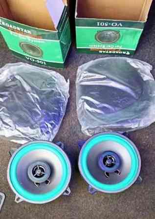 Продаю динамики (комплект) новые. размер указан на фото. район Бишкек