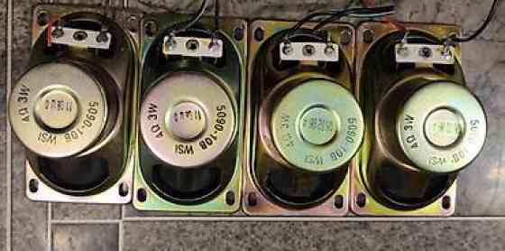 Акустические динамики (набор) Цена 1200 сом за 6 штук. 1) Пара Бишкек