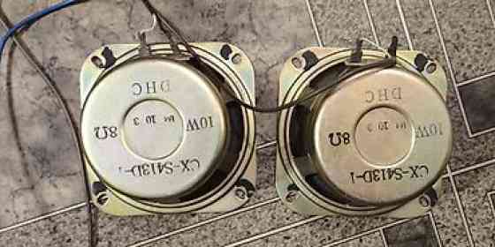 Акустические динамики (набор) Цена 1200 сом за 6 штук. 1) Пара Бишкек