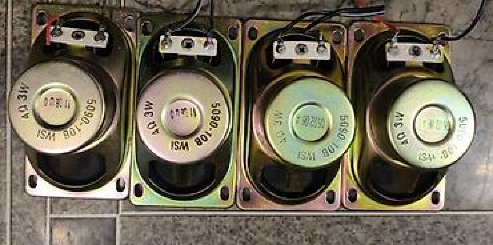 Акустические динамики (набор) Цена 1200 сом за 6 штук. 1) Пара Бишкек - изображение 4