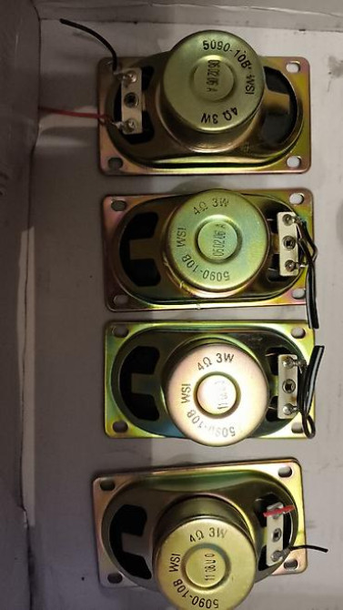 Акустические динамики (набор) Цена 1200 сом за 6 штук. 1) Пара Бишкек - изображение 6