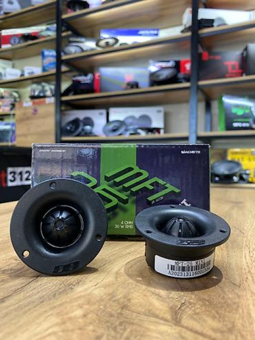 Компактные твитеры Machete MFT-25 звучат громко и качественно Бишкек - изображение 2