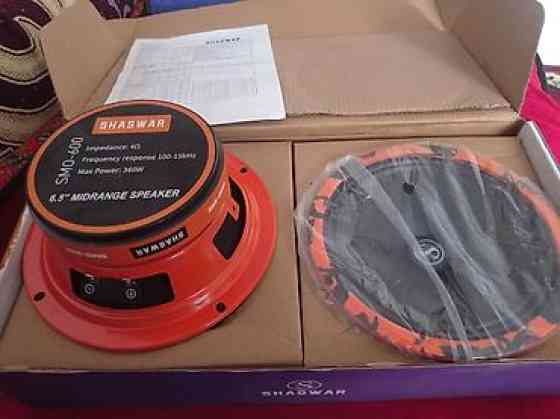Акустика SHASWAR SMO-600 — пара среднечастотных динамиков для Бишкек