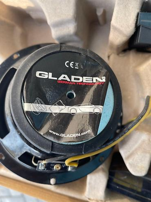 Компонентные динамики GLADEN Audio RS165 Мощность 150watt 16.5см Новые Бишкек - изображение 1