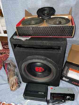 Комплект автозвука “под ключ” Состав: - Сабвуфер в корпусе Бишкек