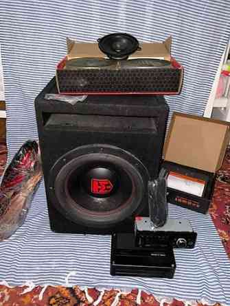 Комплект автозвука “под ключ” Состав: - Сабвуфер в корпусе Бишкек