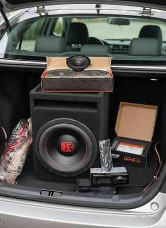 Комплект автозвука “под ключ” Состав: - Сабвуфер в корпусе Бишкек