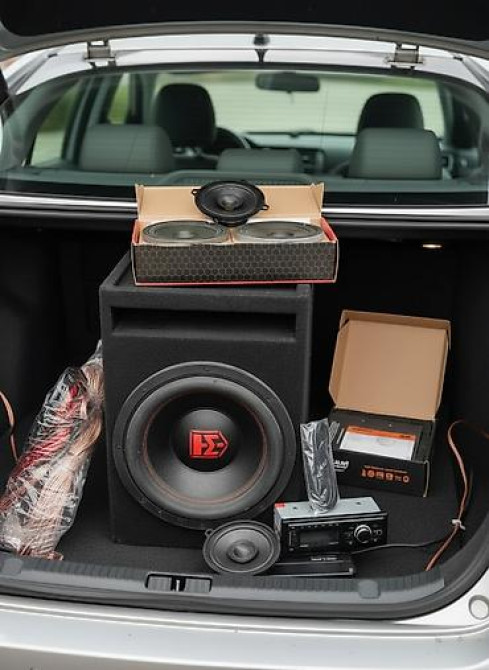Комплект автозвука “под ключ” Состав: - Сабвуфер в корпусе Бишкек - изображение 2