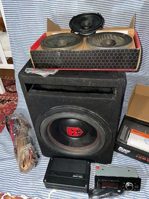 Комплект автозвука “под ключ” Состав: - Сабвуфер в корпусе Бишкек - изображение 5