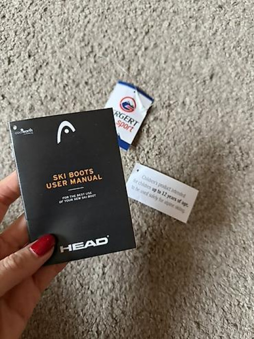 Детские горнолыжные ботинки HEAD J2 White/Gray - Размер: 21.0–21.5 см Бишкек - изображение 8