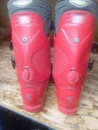 Горнолыжные ботинки Salomon Sport Цвет: красный/серый - 4 Бишкек