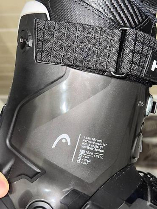 Лыжные ботинки HEAD EDGE 110 HV GW ANTHRACITE - 28.5, 102 мм Размер Бишкек - изображение 6