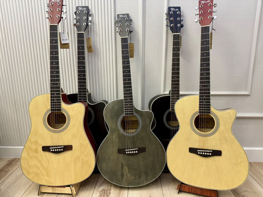 Акустические гитары Weibo — размеры 40