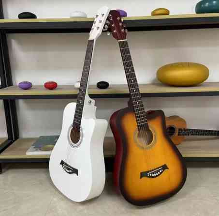 Акустические гитары формата дредноут с вырезом (cutaway) — два Бишкек