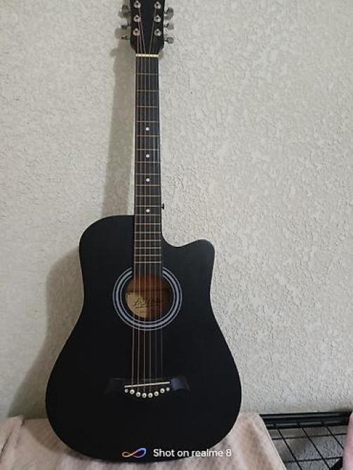 Акустическая гитара 6 струн, корпус типа дредноут с вырезом (cutaway) Бишкек - сүрөт 2