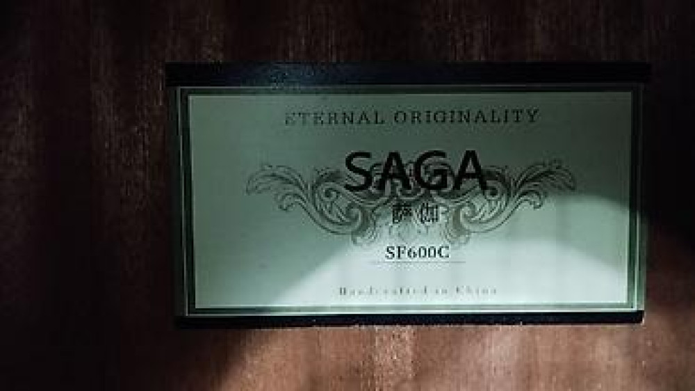 SAGA SF600C акустика SAGA SF600C — это акустическая гитара формата Бишкек - изображение 3