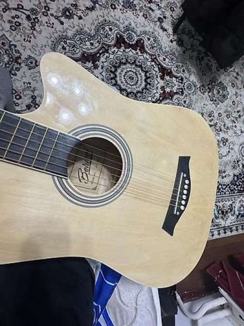 Акустическая гитара Belucci с вырезом (cutaway). Состояние очень Бишкек - изображение 3