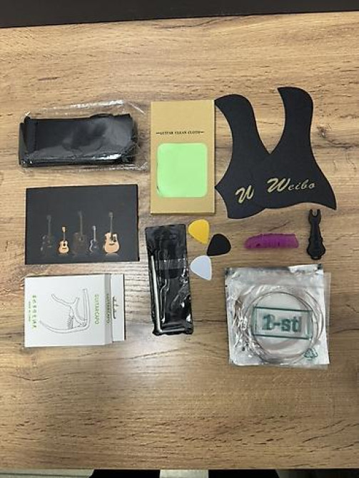 ???? Акустическая гитара WEIBO 41 размер — High Quality Guitar(высокого Бишкек - изображение 5