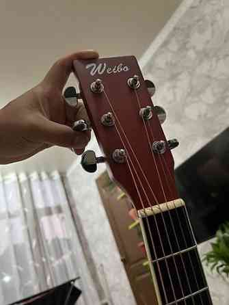 Акустическая гитара Weibo с вырезом (cutaway) Характеристики и Бишкек