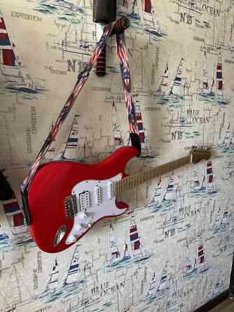 Электрогитара Stratocaster + усилитель + чехол (полный комплект) Бишкек