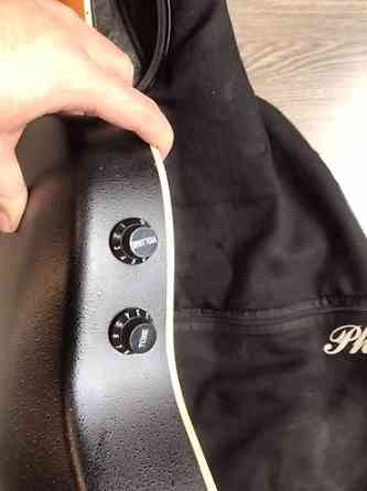 Электроакустическая гитара TM (шильдик внутри розетки), форма дредноут Бишкек