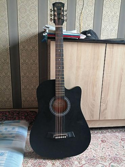 Акустическая гитара Kalat - Форм-фактор: дредноут с вырезом Бишкек - изображение 4