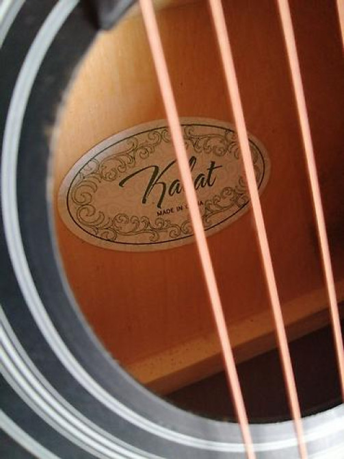 Акустическая гитара Kalat - Форм-фактор: дредноут с вырезом Бишкек - изображение 1
