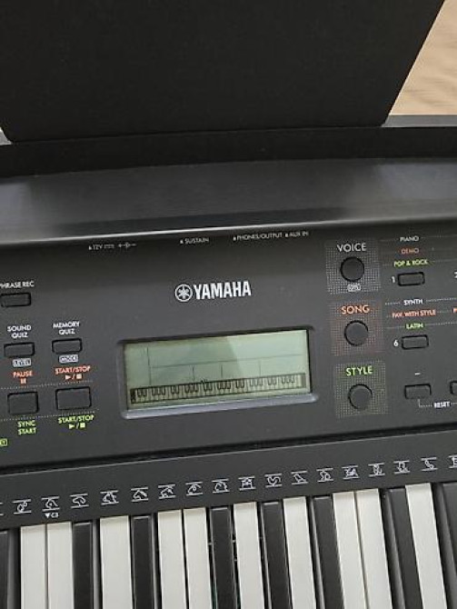 Пианино Синтезатор Yamaha PSR-E283 Абсолютно новый✨️, покупала себе в Бишкек - изображение 4
