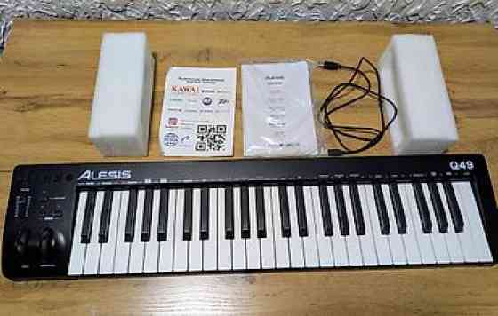 Продам MIDI клавиатуру Alesis Q49 MKII в идеальнейшем состоянии Бишкек