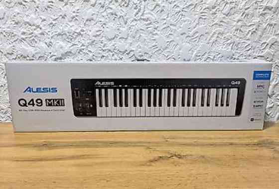 Продам MIDI клавиатуру Alesis Q49 MKII в идеальнейшем состоянии Бишкек