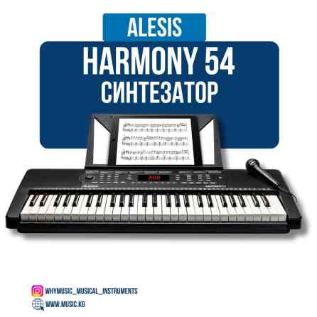 Синтезатор Alesis Harmony 54 Alesis Harmony 54 — это цифровой Бишкек