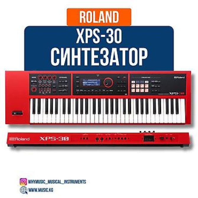 Синтезатор Roland XPS-30 Roland XPS-30 — это идеальный выбор для Бишкек - изображение 2