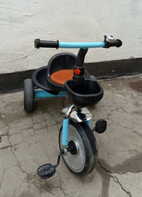 Детский велосипед, 3-колесный, 3 - 4 года, Для мальчика, Б/у Bishkek - photo 3