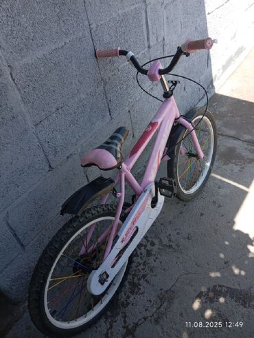 Детский велосипед, 2-колесный, 6 - 9 лет, Для девочки, Б/у Бишкек - изображение 3