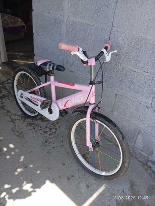 Детский велосипед, 2-колесный, 6 - 9 лет, Для девочки, Б/у Бишкек - изображение 1