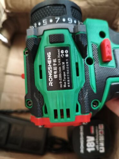 Бесщеточный винтоверт 
Комплект 2 батареи и зарядка 
Без кейса Bishkek - photo 3