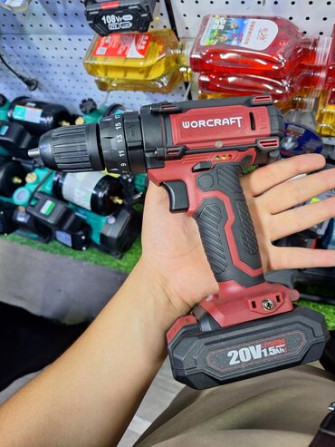 Аккумуляторная дрель-шуруповерт Worcraft с напряжением 20 В и Bishkek - photo 2