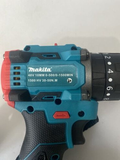 Универсальный аккумуляторный шуруповерт Makita с двумя аккумуляторами Бишкек - изображение 3