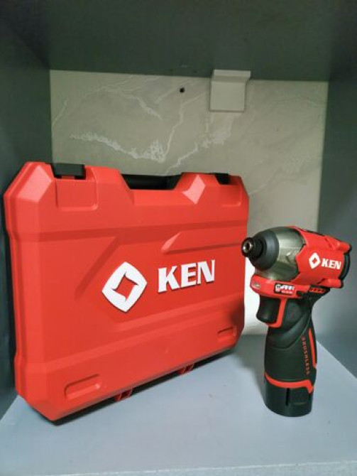 Продаю новый аккумуляторный винтоверт KEN BL6712D 12В. Идеален для Бишкек - изображение 5