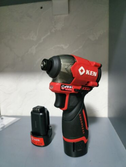 Продаю новый аккумуляторный винтоверт KEN BL6712D 12В. Идеален для Бишкек - изображение 3