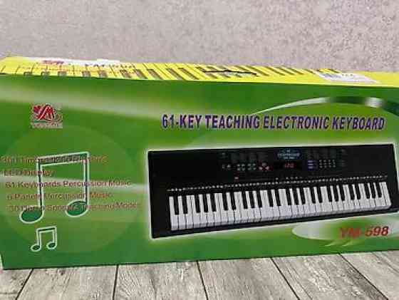 Синтезатор YONGMEI YM-598 — обучающая электронная клавиатура на 61 Бишкек