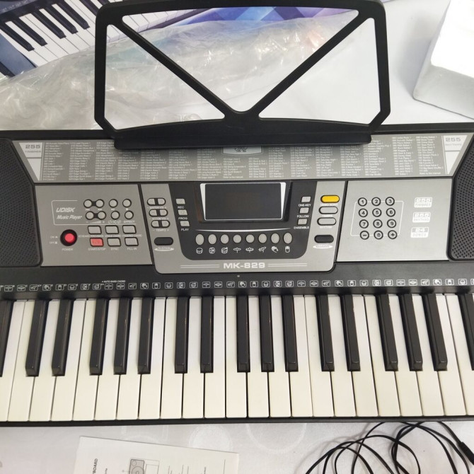 Синтезатор MK-829 — обучающая электронная клавиатура на 61 клавишу Бишкек - изображение 1