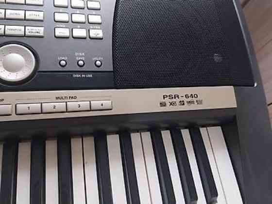 Ямаха пср-640 в отличном состоянии, чехол, подставка имеется Бишкек