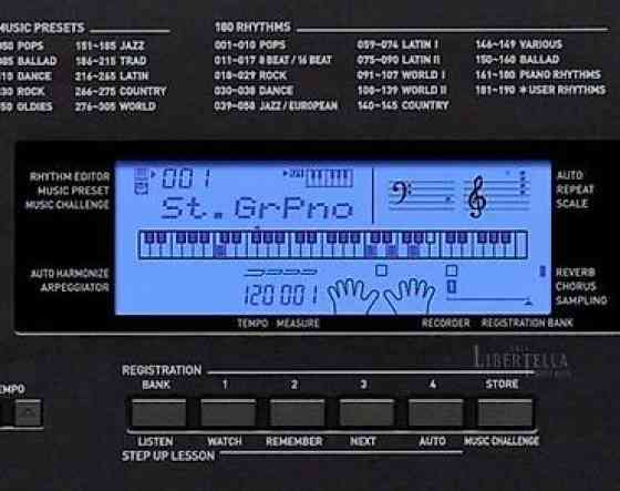 Синтезатор CASIO CTK-4200 обучающий 600 AHL тембров 48-нотная Бишкек