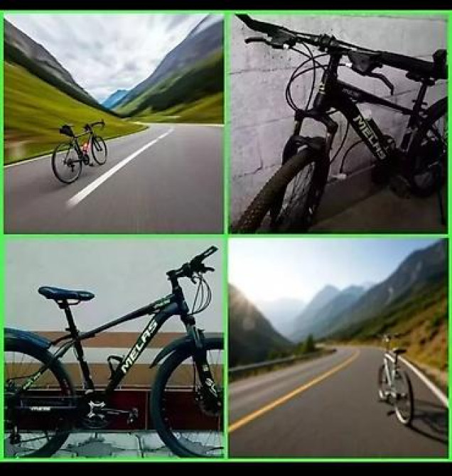 ВЕЛОСИПЕД МЕЛАС. ДИАГОНАЛЬ - 27. РАМА - 18. СКОРОСТЕЙ - 8 Бишкек - изображение 6