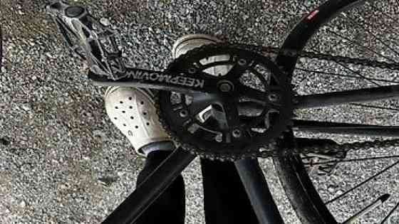 ???? FIX / SINGLE SPEED ???? Стильный чёрный фикс — сел и поехал ⚙️ Бишкек